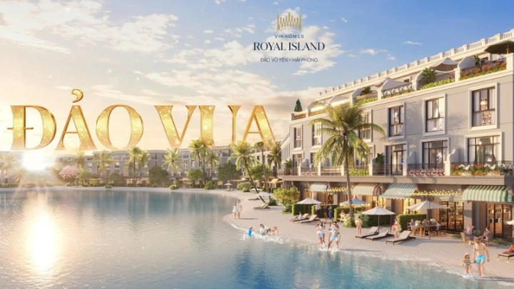 Phân khu Đảo Vua tại dự án Vinhomes Royal Island